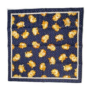 Valentino Garavani Cotton Scarf – Polka Dot Floral